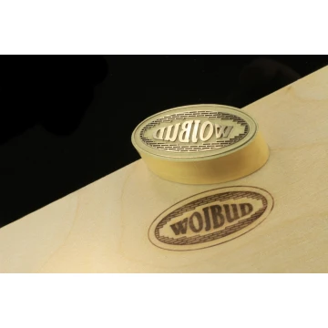 GORĄCY STEMPEL do wypalania logotypu na gorąco i zimno - wymiary matrycy: 40x19,55mm - LASER