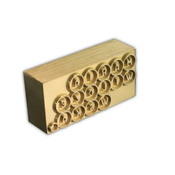 GORĄCY STEMPEL do wypalania logotypu na gorąco i zimno - wymiary matrycy: 47x23mm - CNC