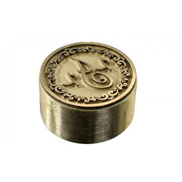 GORĄCY STEMPEL do wypalania logotypu na gorąco i zimno - średnica matrycy: 22mm - LASER