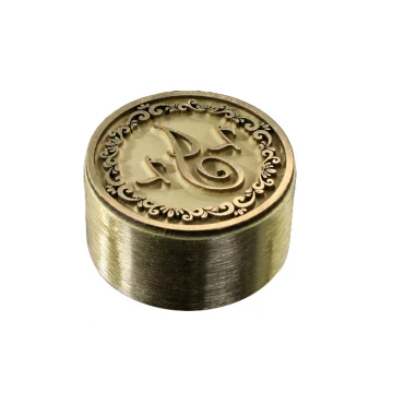 GORĄCY STEMPEL do wypalania logotypu na gorąco i zimno - średnica matrycy: 22mm - LASER