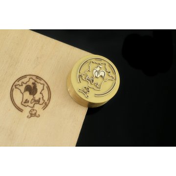 GORĄCY STEMPEL do wypalania logotypu na gorąco i zimno - wymiary matrycy: 22x20mm - LASER