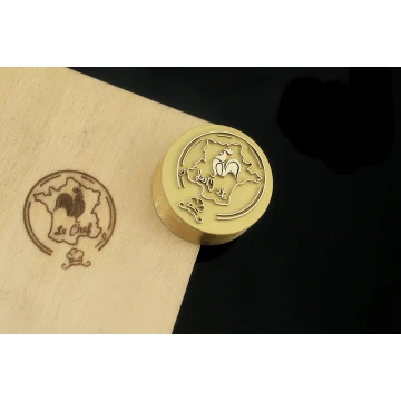 GORĄCY STEMPEL do wypalania logotypu na gorąco i zimno - wymiary matrycy: 22x20mm - LASER