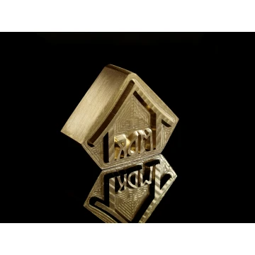 HOTSTAMP - Matryca / Pieczęć do wyciskania logotypu na gorąco i zimno - wymiary matrycy: 32x25mm - CNC