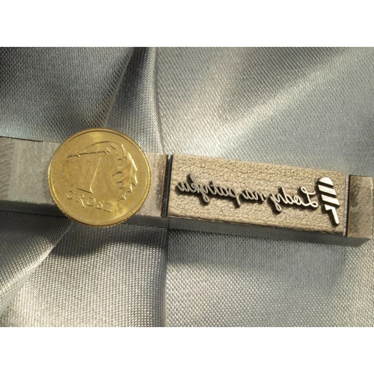HOTSTAMP - Matryca / Pieczęć stalowa do wyciskania logotypu na gorąco