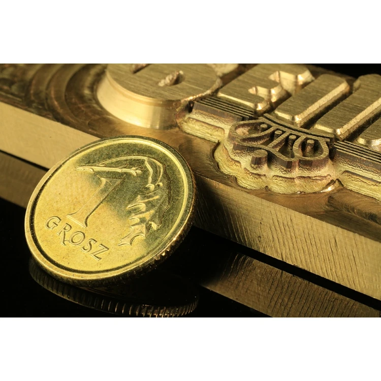 HOTSTAMP - Matryca / Pieczęć do wyciskania logotypu na gorąco i zimno - wymiary matrycy: 113x24mm - CNC i LASER