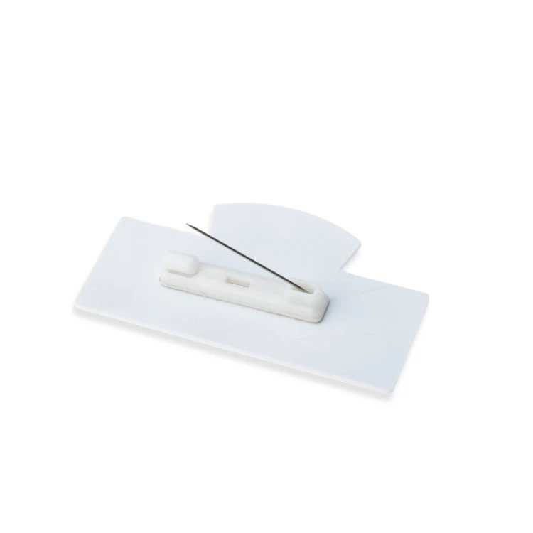 Identyfikator dla pielęgniarki z nadrukiem UV - tworzywo HIPS - wym. 70x38mm - ID126