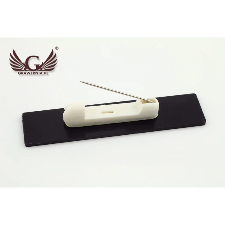 Identyfikator - slim kolor miedziany lub caffe latte - 70x15mm - ID052