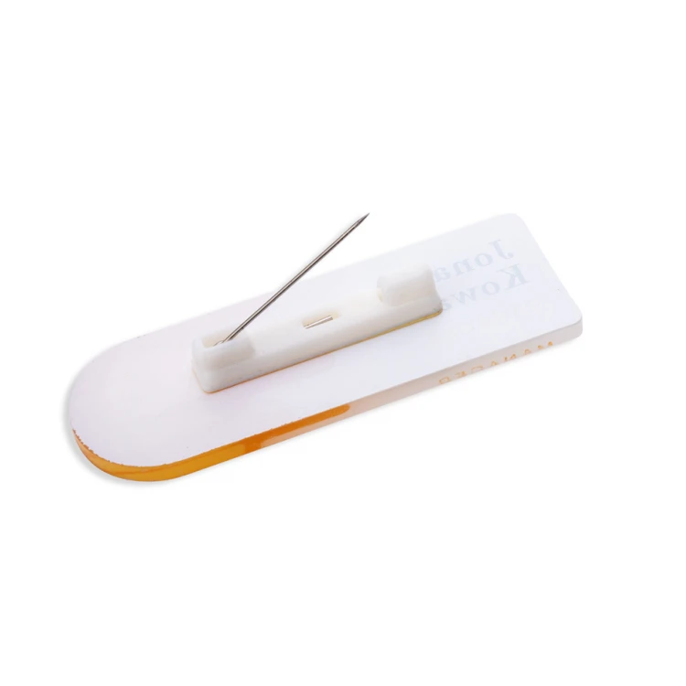 Identyfikator z dowolnym logotypem - plexi z nadrukiem UV - ID110