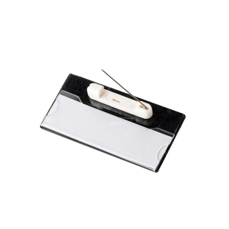 Identyfikator z okienkiem - Silver M - ID023