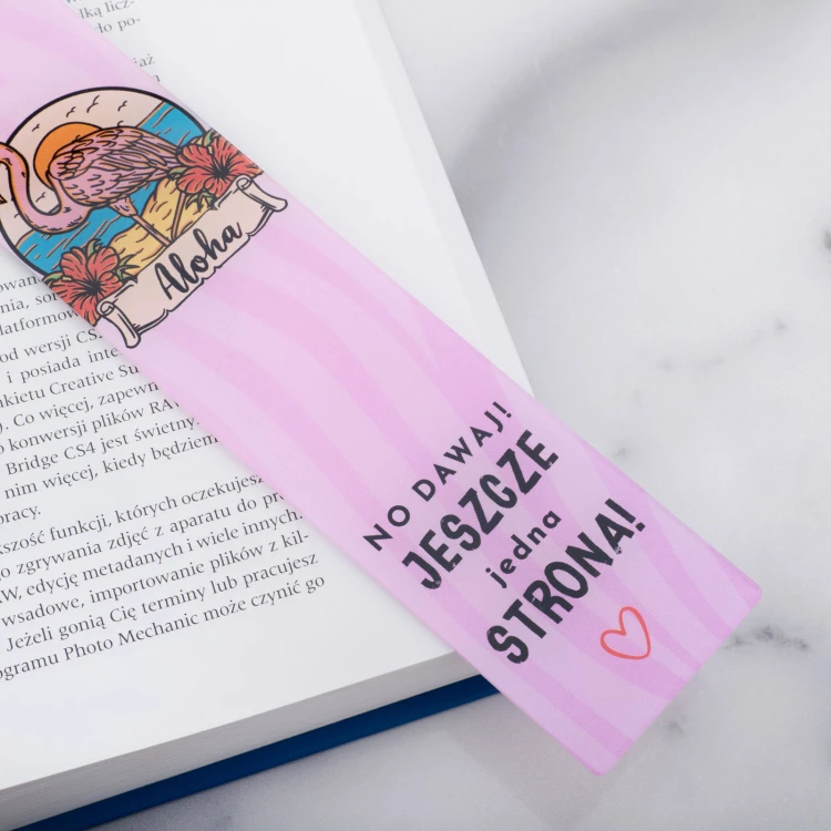 Jeszcze jedna strona! - motywująca zakładka do książki - ZAK014