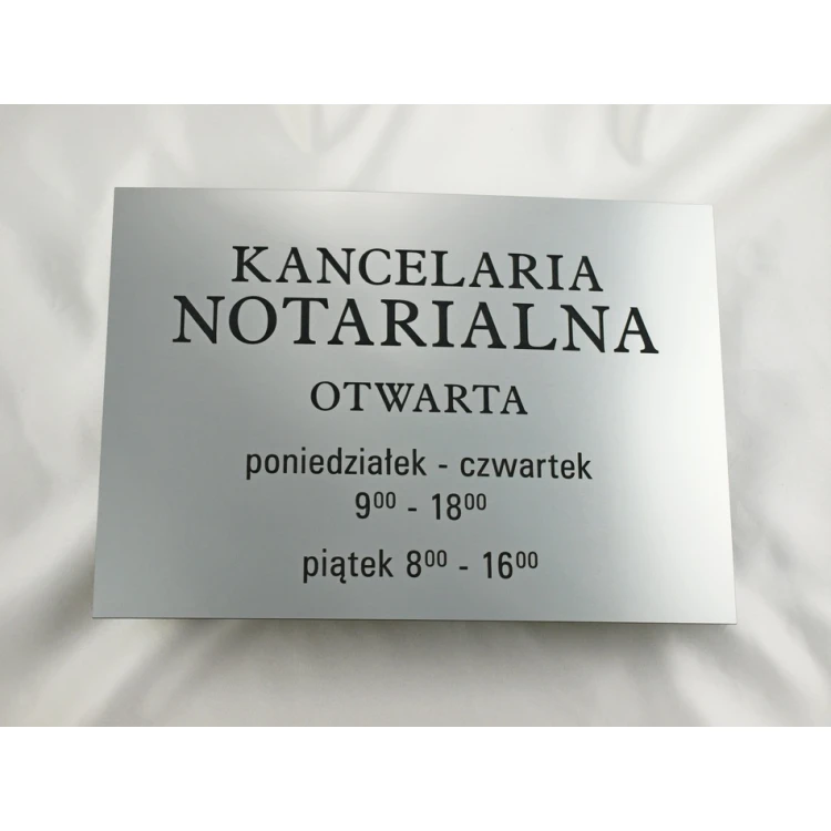 Kancelaria czynna - SZ028 - wym. 297x210mm (A4)