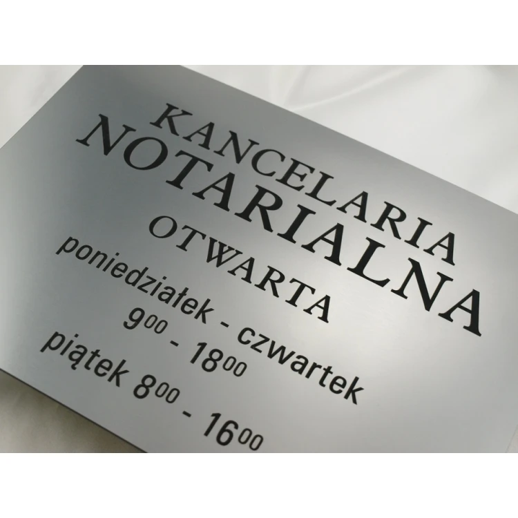 Kancelaria czynna - SZ028 - wym. 297x210mm (A4)