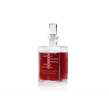 Karafka z grawerem do nalewek lub whisky - CAMEL - Prezent dla siostry - KAR033