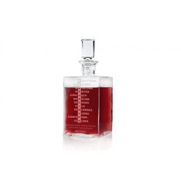 Karafka z grawerem do nalewek lub whisky - CAMEL - Prezent dla przyjaciółki - KAR034