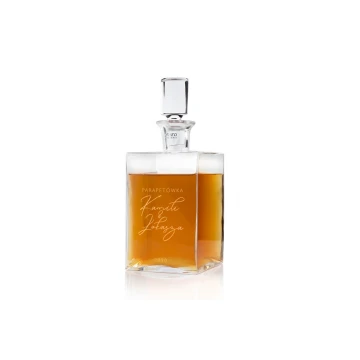 Karafka z grawerem do whisky lub nalewek - CAMEL - Parapetówka - KAR020