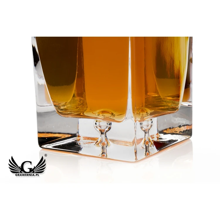 Karafka z grawerem do whisky lub nalewek - LAMBERT - Prezent urodzinowy - KAR026