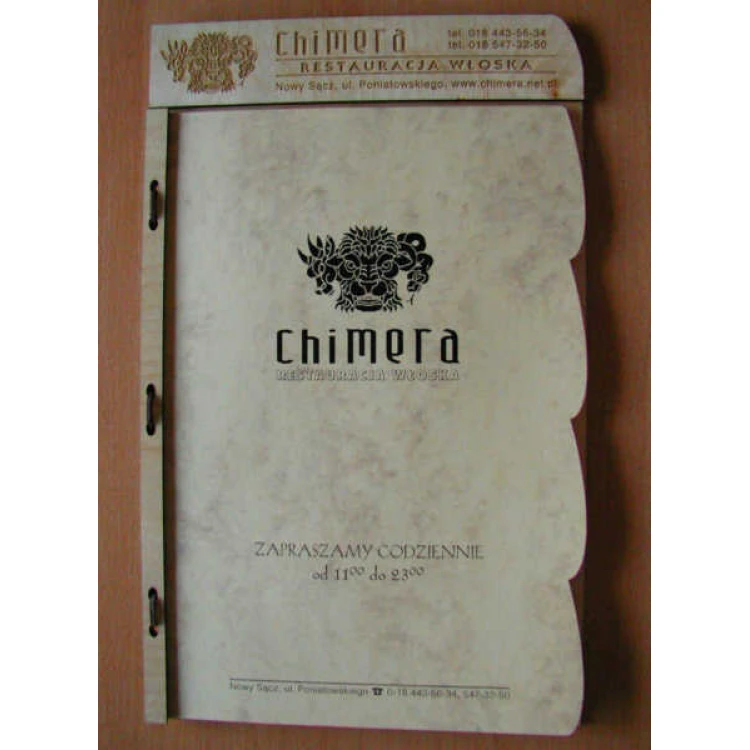 Karta menu BIG BANER