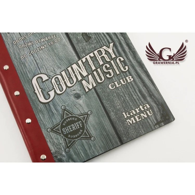Karta menu COUNTRY - MEN011