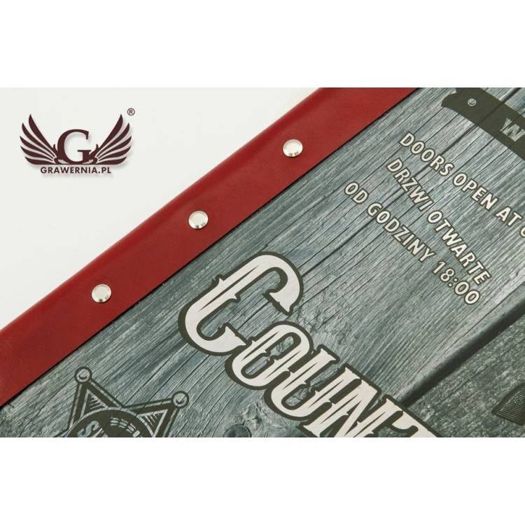 Karta menu COUNTRY - MEN011