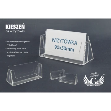 Kieszeń na wizytówki - model PW003