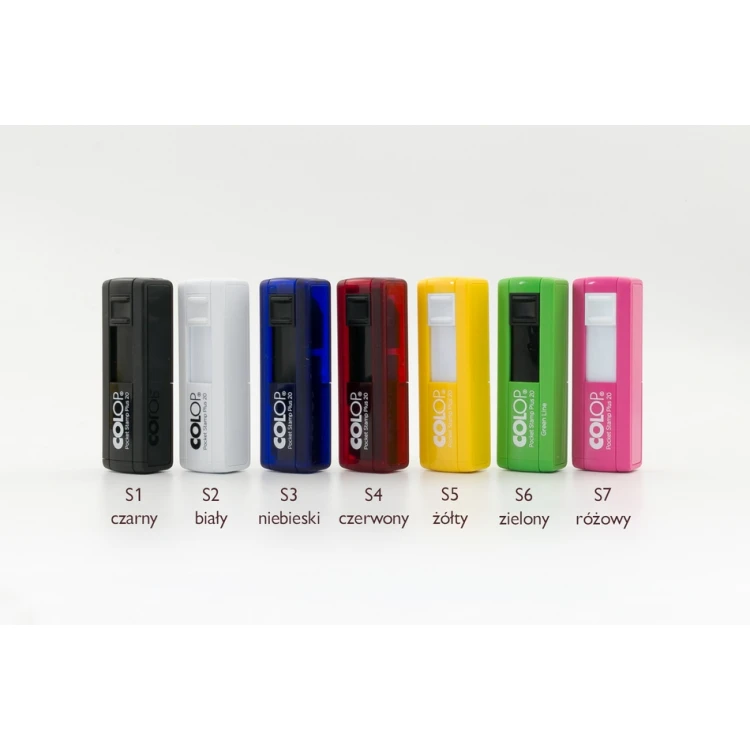 Kieszonkowa pieczątka Colop Pocket Plus 20 - wym odbicia: 38x14mm - COL018