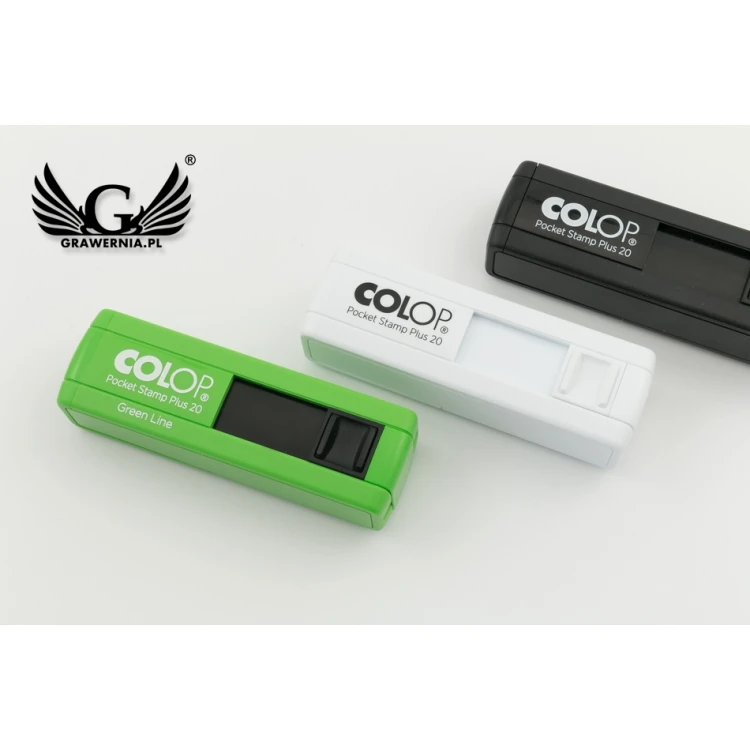 Kieszonkowa pieczątka Colop Pocket Plus 20 - wym odbicia: 38x14mm - COL018