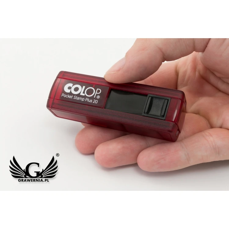 Kieszonkowa pieczątka Colop Pocket Plus 20 - wym odbicia: 38x14mm - COL018