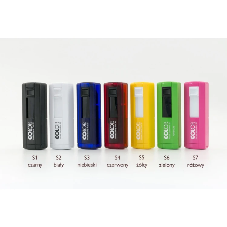 Kieszonkowa pieczątka Colop Pocket Plus 30 - wym odbicia: 47x18mm - COL019
