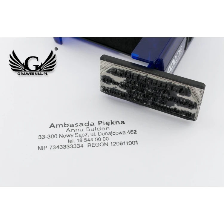 Kieszonkowa pieczątka Colop Pocket Plus 30 - wym odbicia: 47x18mm - COL019