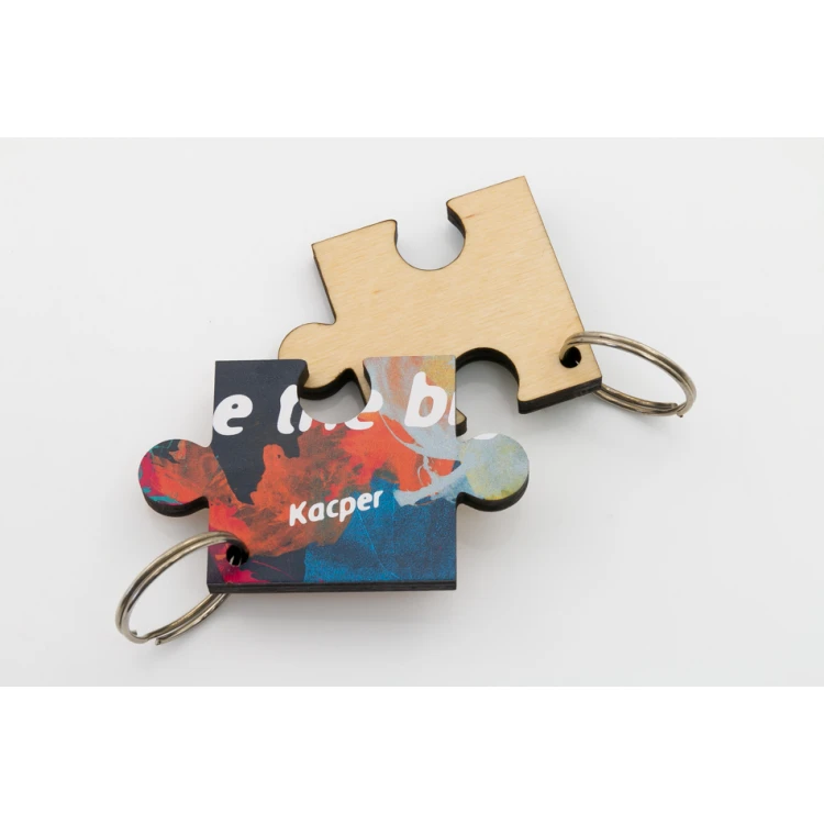 Puzzle drewniane - komplet breloków Mini Puzzle - BP139 