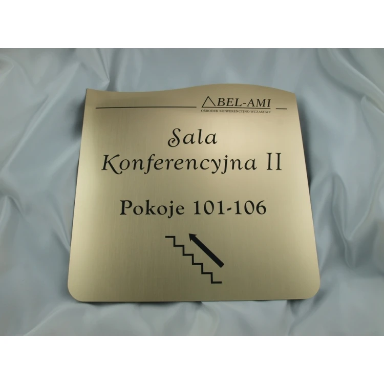 Komplet Szyldów Hotelowych - SZ045 - projektowanie i wycena wykonania systemu szyldów do samodzielnego montażu