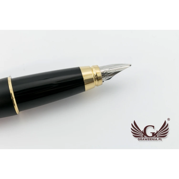 Zestaw Parker URBAN Muted Black GT pióro wieczne i długopis z etui - PAR006-DUO-PT
