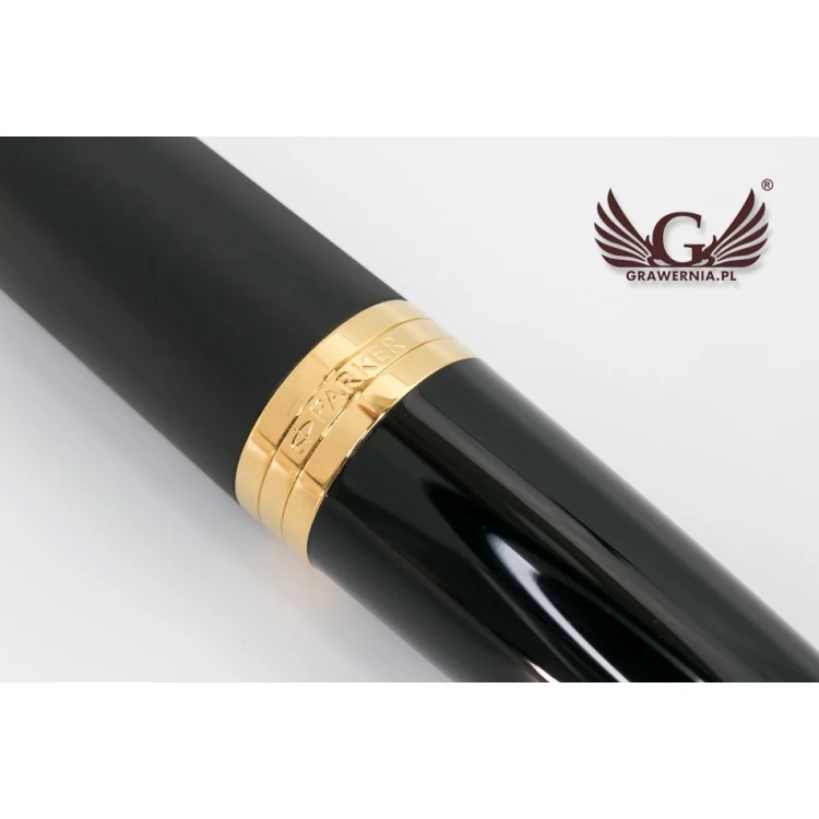 Zestaw Parker URBAN Muted Black GT pióro wieczne i długopis z etui - PAR006-DUO-PT