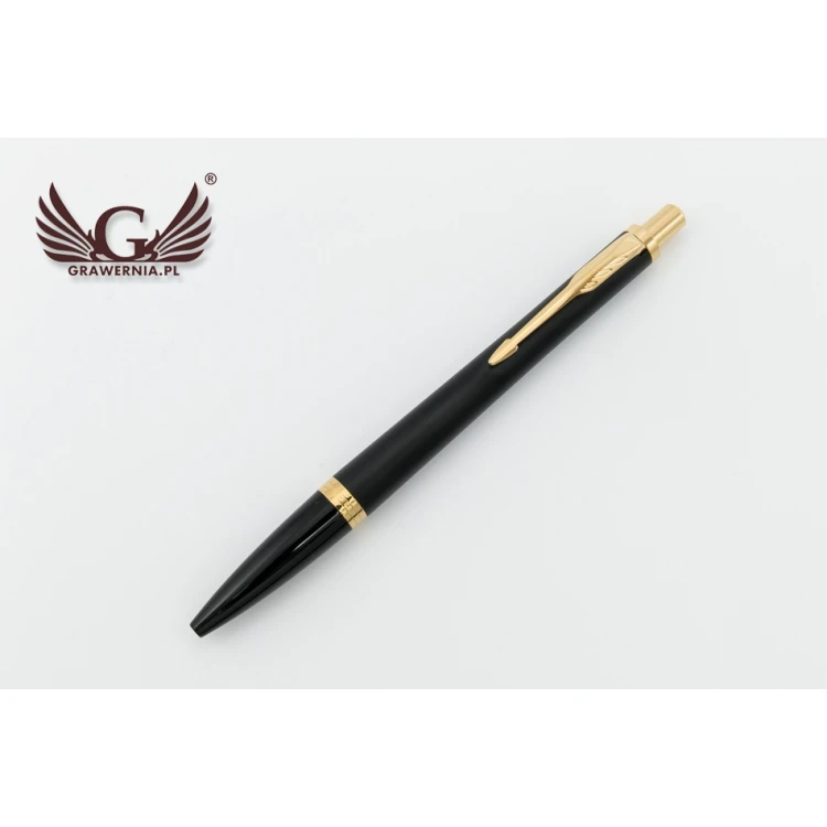 Zestaw Parker URBAN Muted Black GT pióro wieczne i długopis z etui - PAR006-DUO-PT
