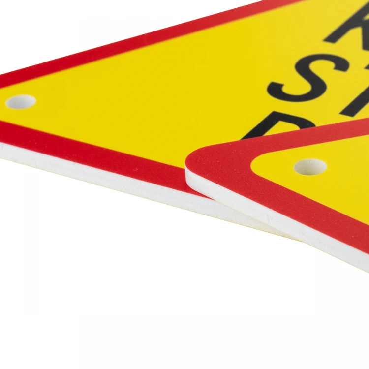 Koniec strefy pracy - wym. 271x240mm - PVC - druk UV - BHP193 