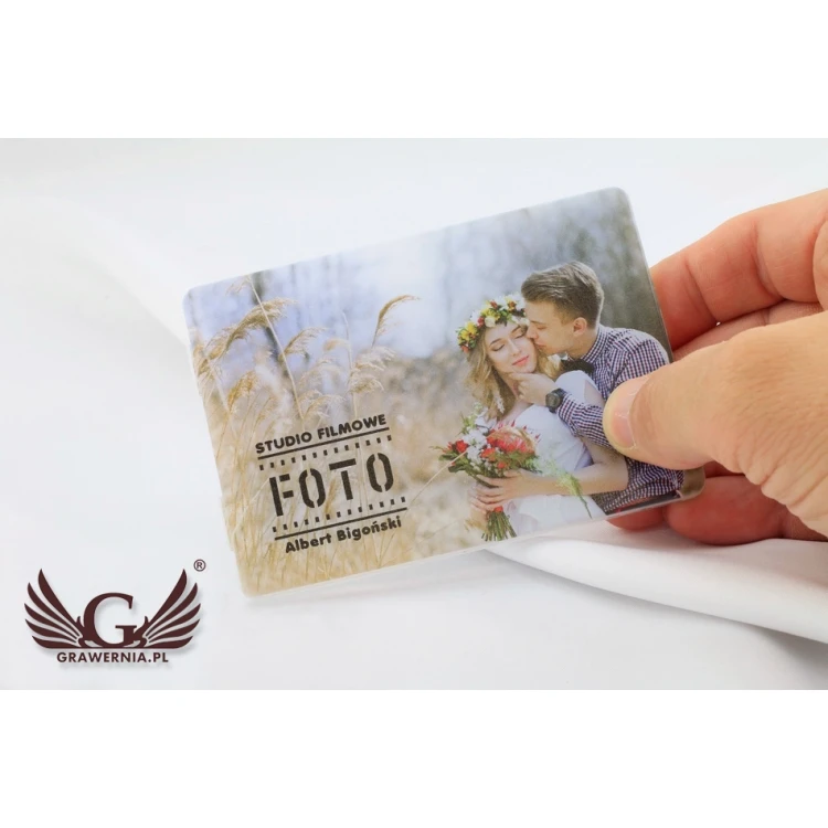 Foto Karta Pendrive 8, 16 lub 32GB USB 2.0 - druk UV