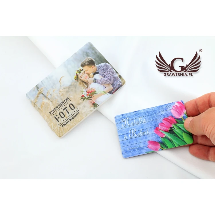 Foto Karta Pendrive 8, 16 lub 32GB USB 2.0 - druk UV