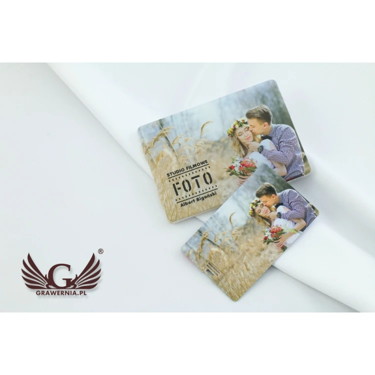 Foto Karta Pendrive 8, 16 lub 32GB USB 2.0 - druk UV