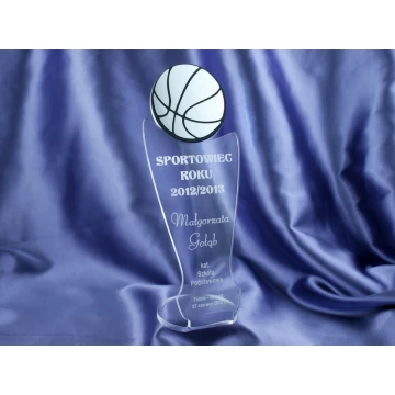STATUETKA SPORTOWA - piłki - model DTA13 - wysokość 25 cm