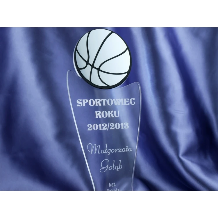 STATUETKA SPORTOWA - piłki - model DTA13 - wysokość 25 cm