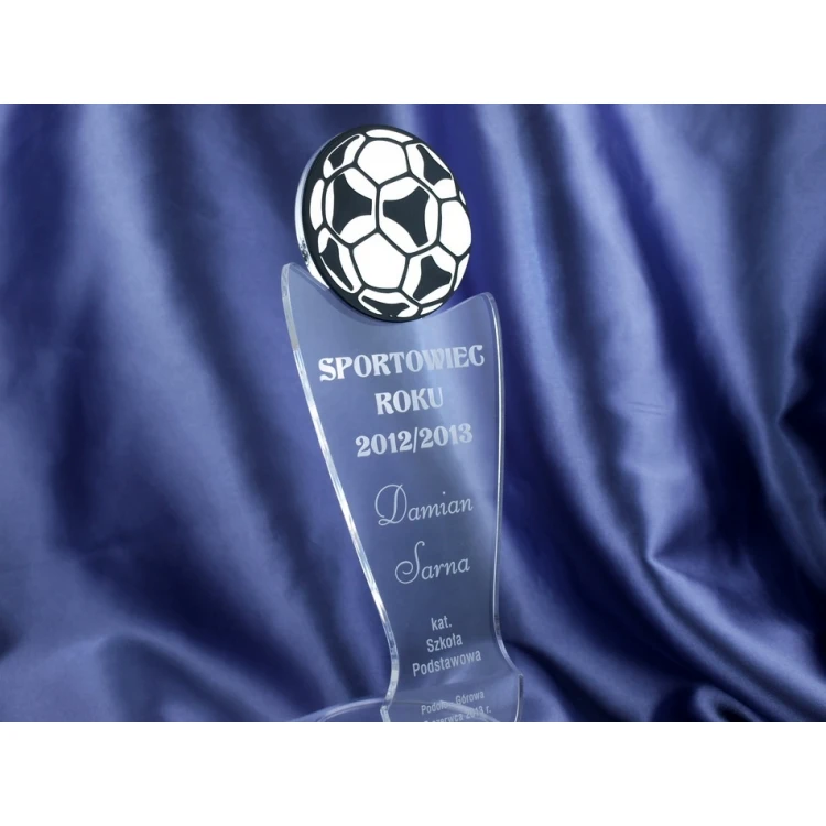 STATUETKA SPORTOWA - piłki - model DTA13 - wysokość 25 cm