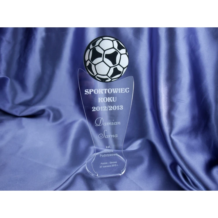 STATUETKA SPORTOWA - piłki - model DTA13 - wysokość 25 cm