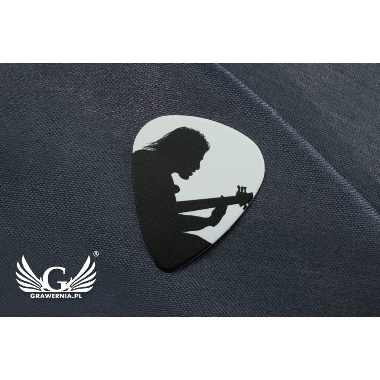 Kostki do gry na gitarze z nadrukiem UV - KG09