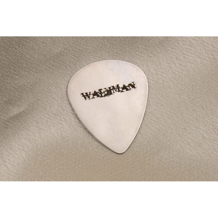 Kostki do gry na gitarze z własnym logo - stalowe - zestaw: 3 sztuk