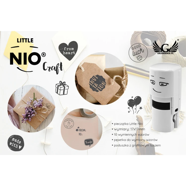 Kreatywna pieczątka Colop Little Nio - Craft - COL052