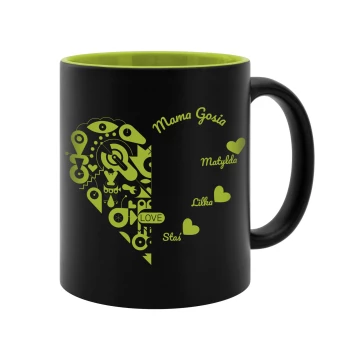 Kubek ceramiczny z grawerem - DLA MAMY - poj. 325ml - KUB056