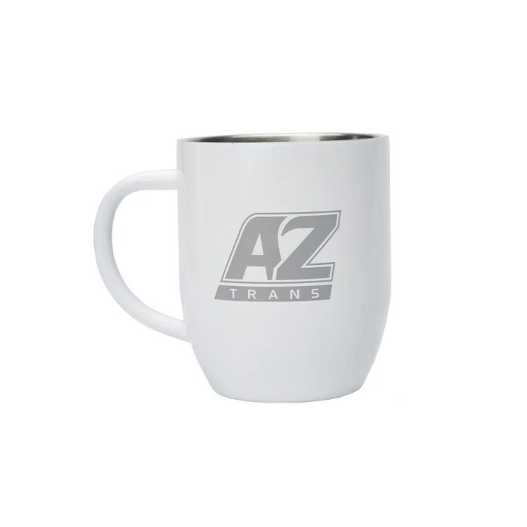 Kubek stalowy z grawerem - DAY - poj. 380ml - KUB031