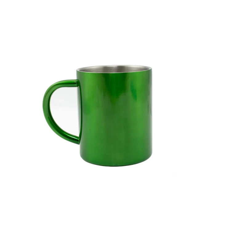 Kubek stalowy Adventure z Twoim grawerem - pojemność: 240 ml - KUB027 - cztery kolory do wyboru
