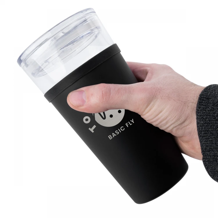 Kubek szklany Morea - 428ml z dowolnym logotypem - KUB051