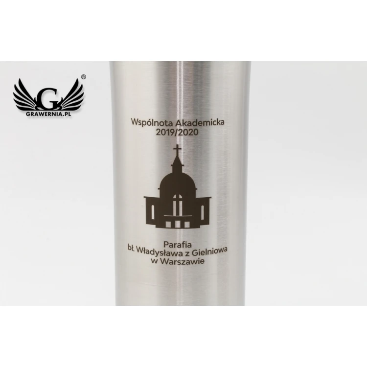 Kubek termiczny z grawerem - LOCK - poj. 440ml - KUB032